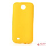TPU  чехол для  HTC Desire 300 (желтый)