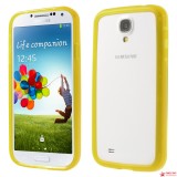 Оригинальный TPU Бампер для Samsung I9500 Galaxy S 4 (желтый)