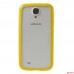 Оригинальный TPU Бампер для Samsung I9500 Galaxy S 4 (желтый)