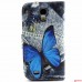 Чехол Книжка Bruno Для Samsung I9500 Galaxy S 4 (butterfly)