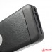 Полимерная кожаная накладка Stylish для Iphone 4/4s (черный)