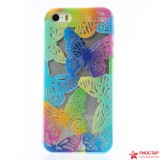 Пластиковая накладка Colored butterflies Для Iphone 5/5s (тип 6)