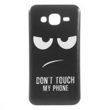 Полимерный TPU Чехол "Don't touch my phone" Для  Samsung Galaxy J5 SM-J500H