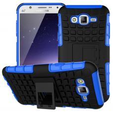 Противоударный Чехол-Трансформер Для  Samsung Galaxy J7 2016 Duos SM-J710F(Синий)