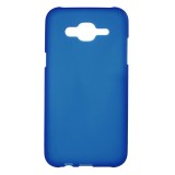 Полимерный TPU Чехол Для Samsung Galaxy J5 SM-J500H (Синий Матовый)