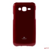 Полимерный TPU Чехол MERCURY Для  Samsung Galaxy J7 2016 Duos SM-J710F (Красный)