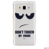Полимерный TPU Чехол Для Samsung Galaxy Grand Prime Duos G530H/G531H (Don't touch my phone)