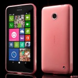Полимерный TPU Чехол Для Nokia Lumia 630 (нежно розовый+нежно синий)