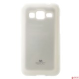 Полимерный TPU Чехол MERCURY для Samsung Galaxy Core Prime G360H/G361H (Белый)