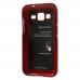 Полимерный TPU Чехол MERCURY для Samsung Galaxy J7 SM-J700H (Красный)
