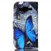 Чехол Книжка Bruno "Cиняя бабочка" Для  Samsung Galaxy J5 SM-J510H